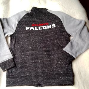 NFL Fanatics Atlanta Falcons zippered sweatshirt size L.